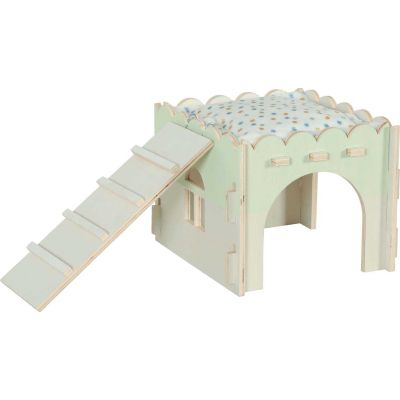 Maison en bois pour rongeurs Cosy (Pour lapin nain)