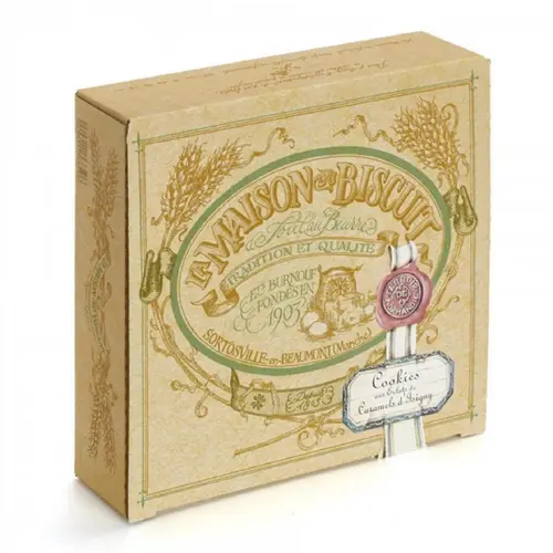 Style pour le jardin:Boite de cookies aux éclats de caramel La Maison du Biscuit - 500 g