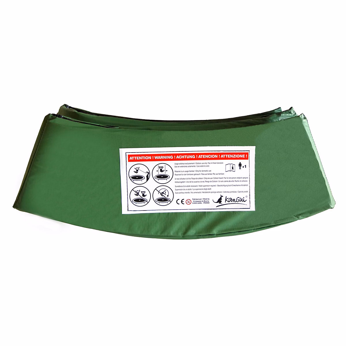 Coussin PVC de protection pour trampoline 360 cm – Réf. QKIJKCBJC0496509349