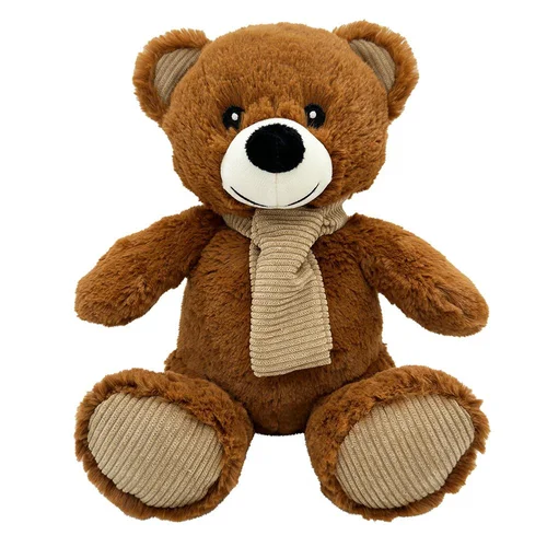 Confort jardin：Peluche bouillote marron Artisan du Bien-être Ours