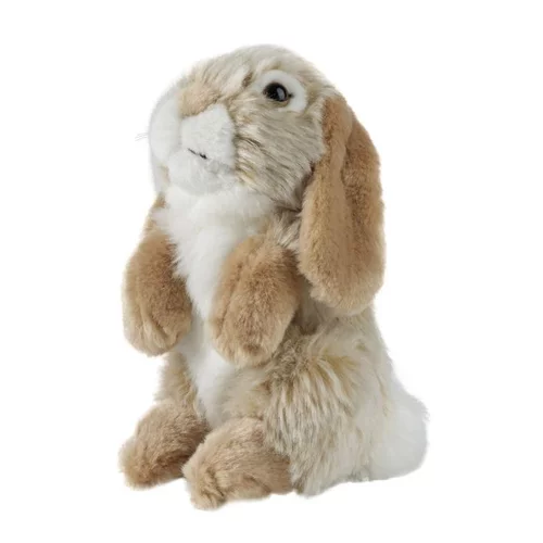 Simple dehors：Lapin brun assis Living Nature - 18 cm
