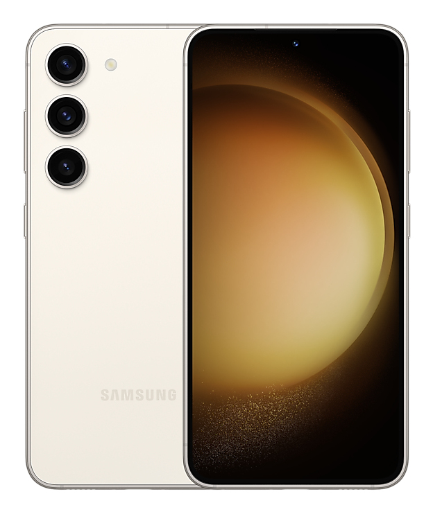 Samsung Galaxy S23 Smartphone avec Galaxy AI 256GB Crème