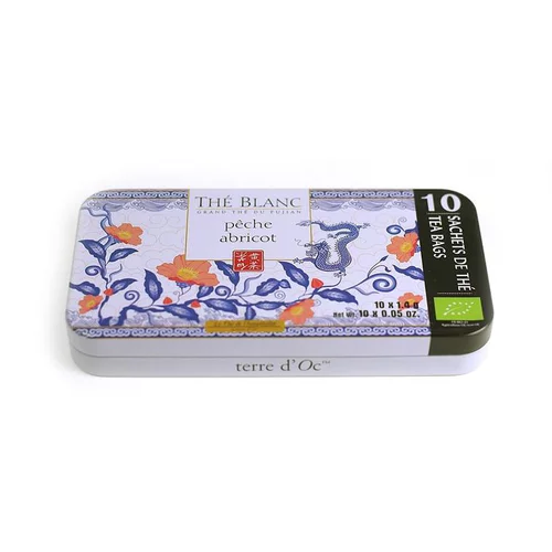 Choix utile：Thé nomade pêche abricot bio de Terre d’Oc – 10 x 1,4 g