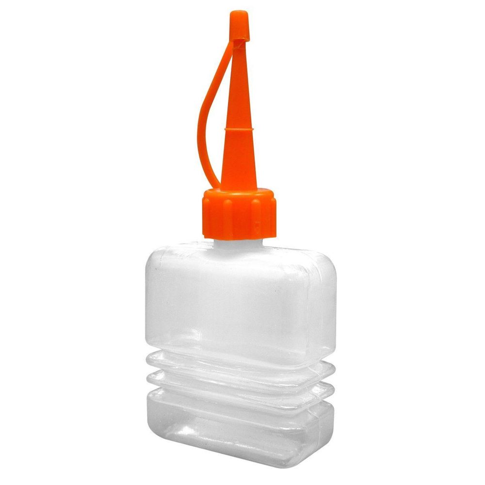 OUTIFRANCE Burette en plastique, corps accordéon, bec plastique 60 ml – Solutions de jardinage
