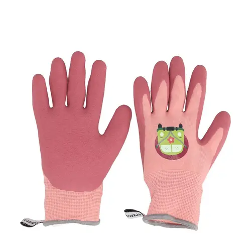 Pour votre confort en extérieur:Gant Road Trip coloris rose en polyamide et caoutchouc Blackfox - taille 3/4