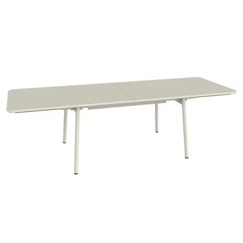 Idée au jardin:Table extensible Monceau coloris gris en acier Fermob - 165/255 x 74 cm