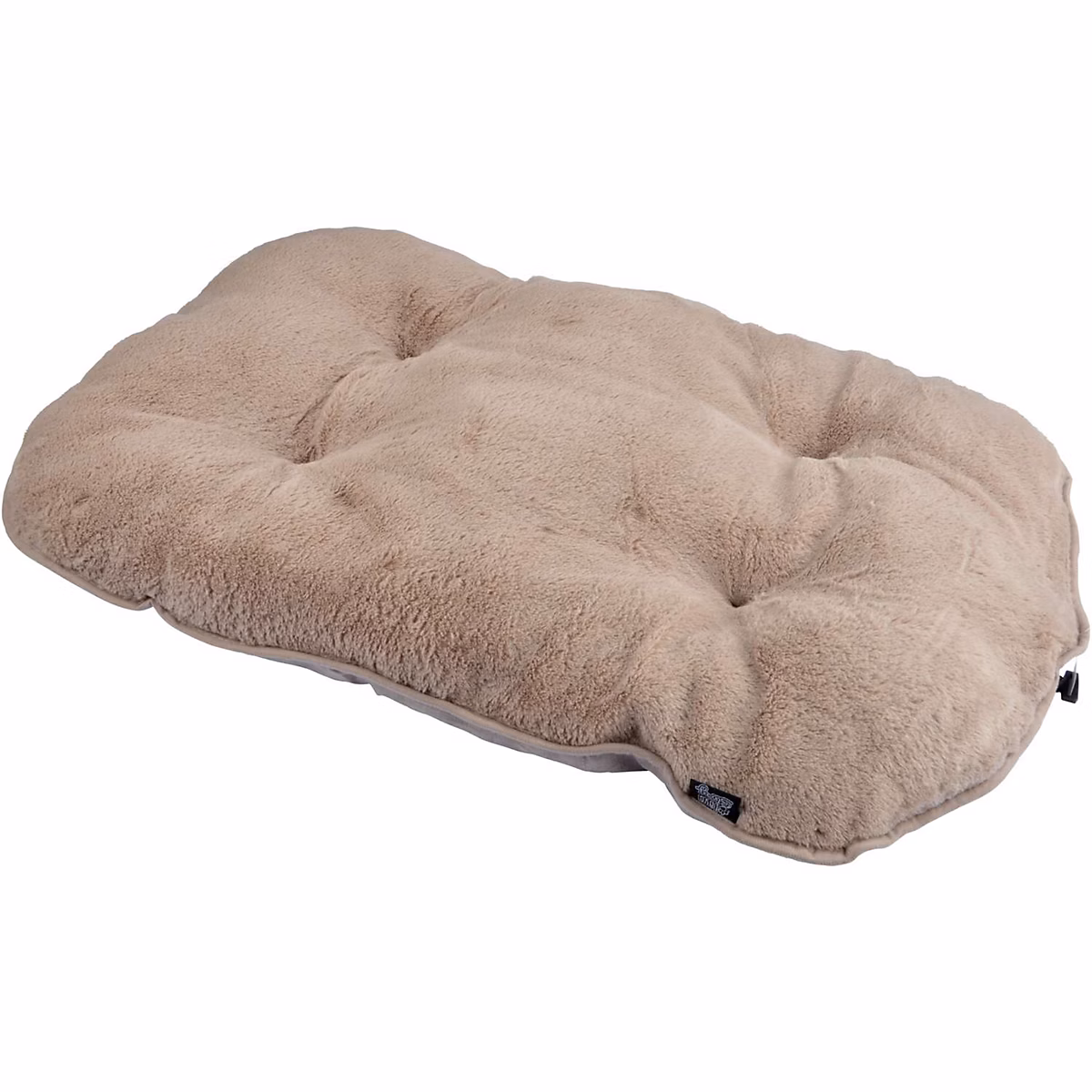Coussin doux réversible pour chien et chat Beige – L. 117 x l. 72 x H. 5 cm, XL HAPPY