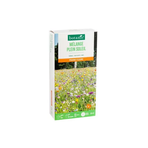 Le bon choix pour le jardin：Mélange de graines plein soleil botanic® - graines à semer (25 m²)