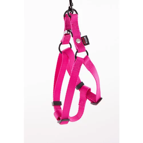 Déco jardin：Harnais baudrier réglable rose pour chien - 1,6x35/50 cm