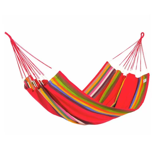 Jardin et solutions:Hamac coloris multicolore Ara Macao en polypropylène Jobek Hamac Kocon - 340 x 140 cm
