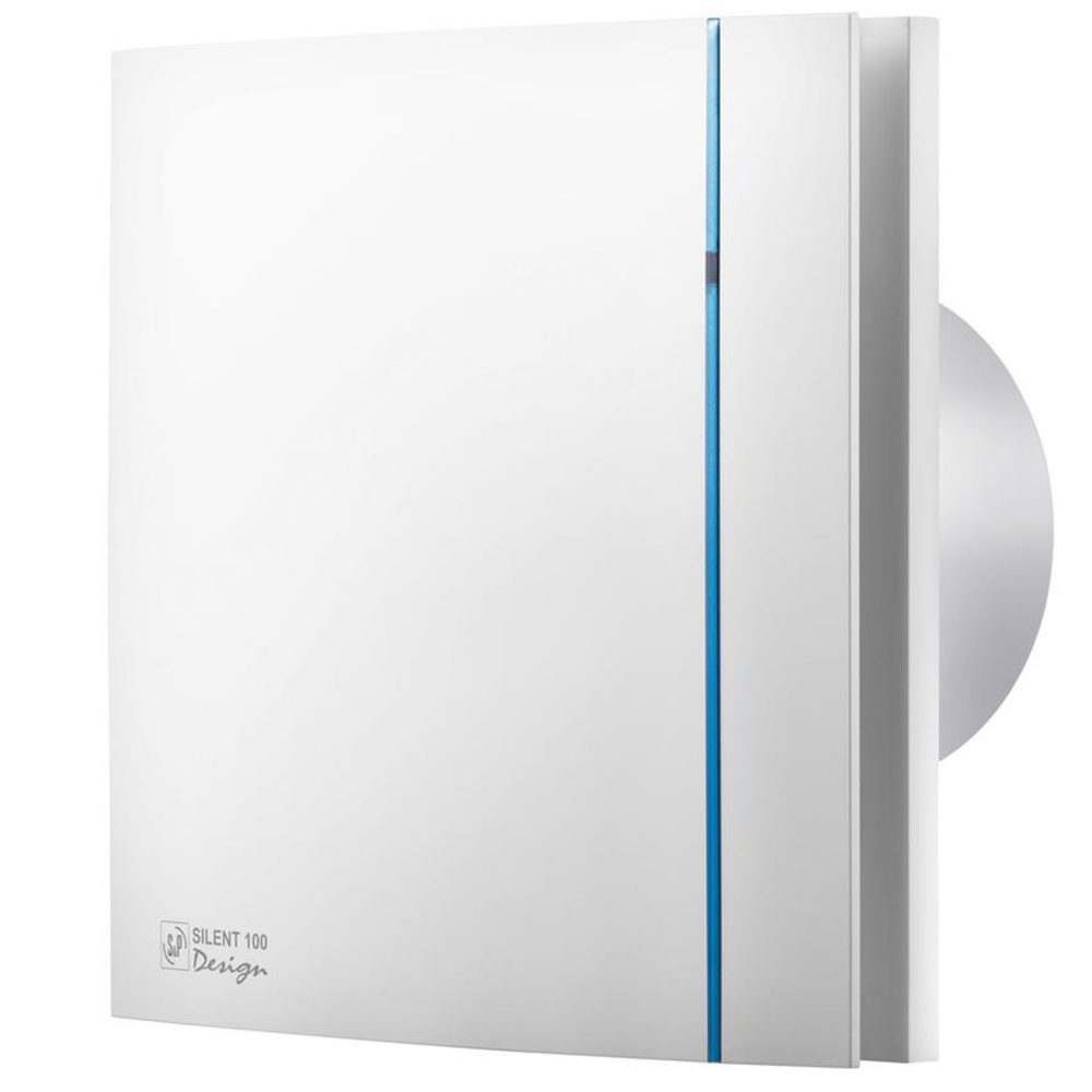 SP Aérateur intermittent à détection d'humidité S&P Silent design 100 mm – Solutions extérieures
