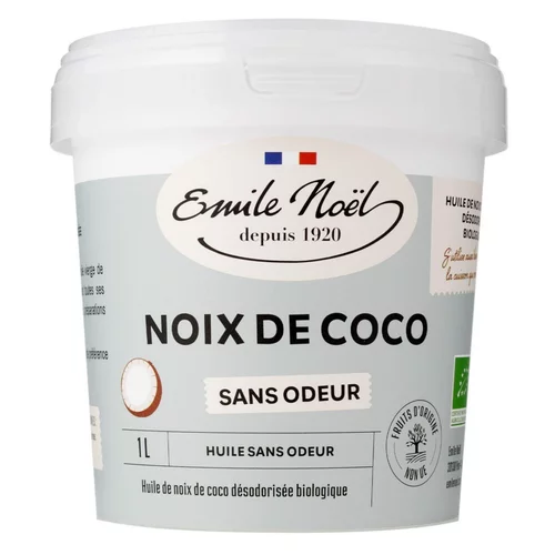 Équipement extérieur：Huile de coco désodorisée - 1 L