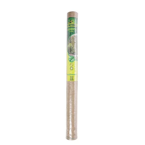 Esprit jardin：Toile de jute coloris beige 1x10 m