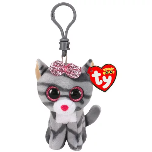 Extérieur qualité：Porte-clés TY Kiki le chat - 8 cm