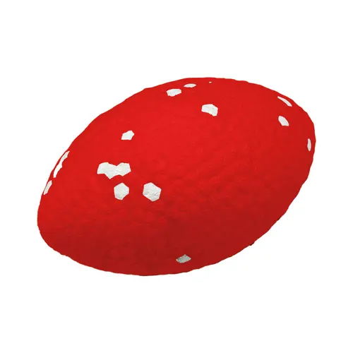 Solution pour le jardin：Jouet pour chien ballon de rugby rouge Bubimex Ultra Strong - 12,5 x 7,5 cm