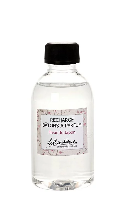 Une touche jardin：Recharge pour bâton à parfum Lothantique Fleur du Japon - 200 ml