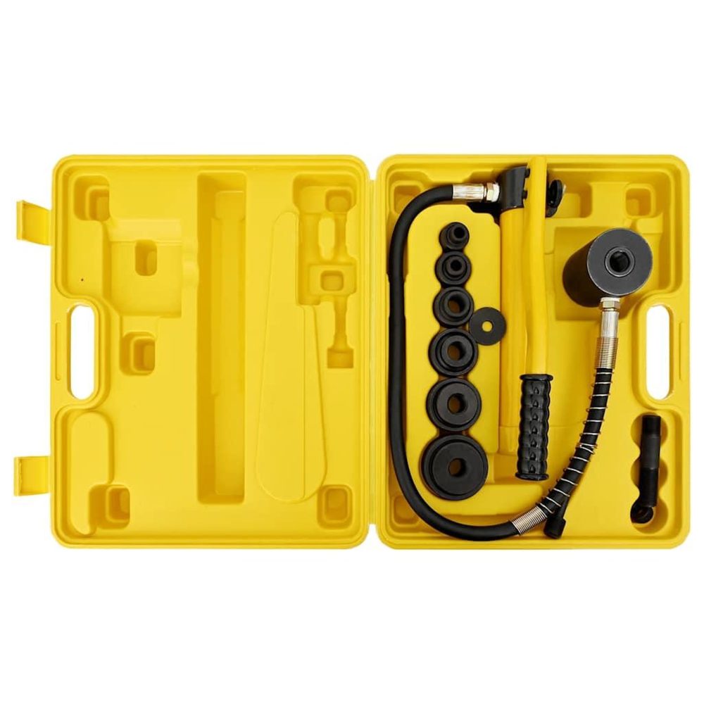 VIDAXL Ensemble d'outils a sertir hydraulique 22-60 mm