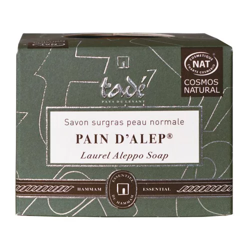 Une touche pratique au jardin：Savon bio pour peau normale Tadé Pain d’Alep - 200 g