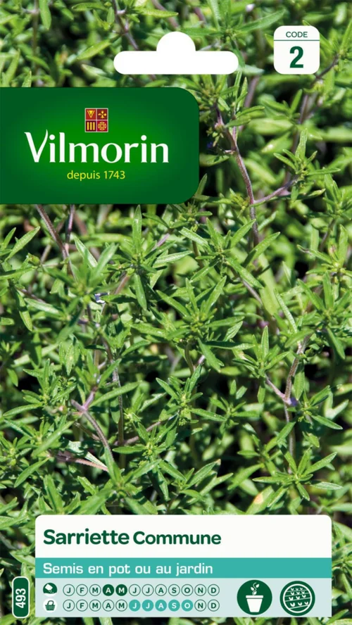 Jardin au naturel：Sarriette Commune Vilmorin - graines à semer
