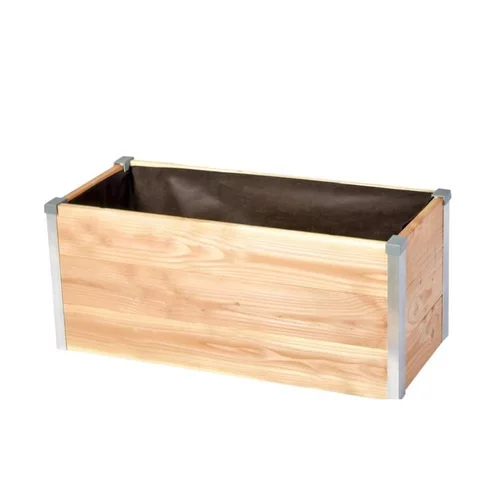 Ambiance jardin:Jardinière en bois Mon Petit Potager gamme Design - 75 x 35 x 36 cm