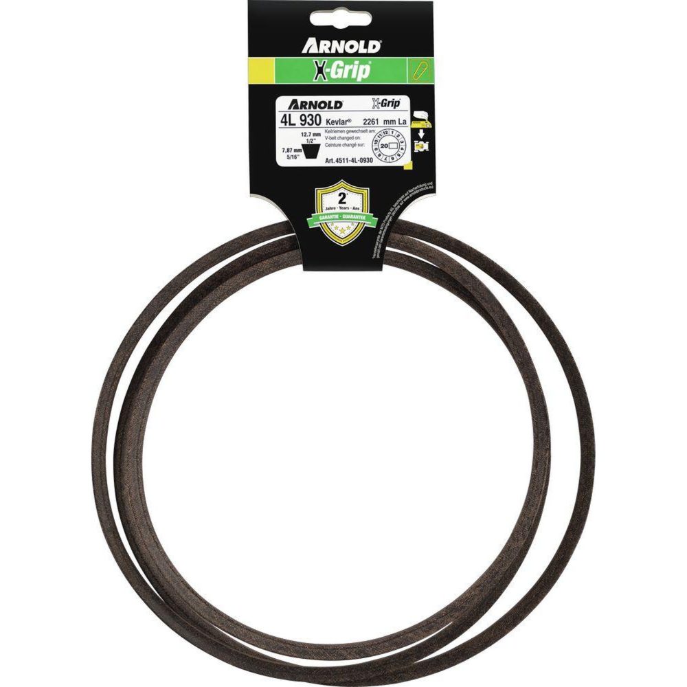 ARNOLD Courroie trapézoïdale x-grip v de type 4l930