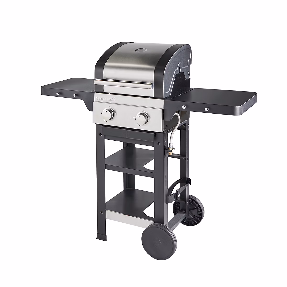 Barbecue à gaz 2 brûleurs multi-cuisson – GoodHome Owsley 2.0