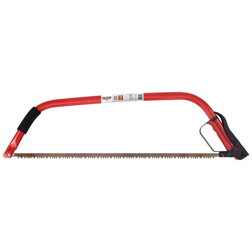 KREATOR Scie à bûche 760 mm Kreator – 760 mm rouge