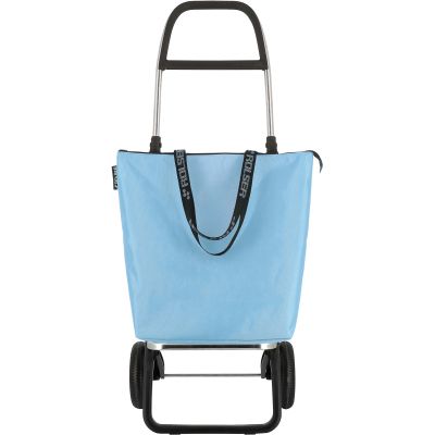 Chariot de marché pliable 2 roues Mini Bag (Bleu Céleste)