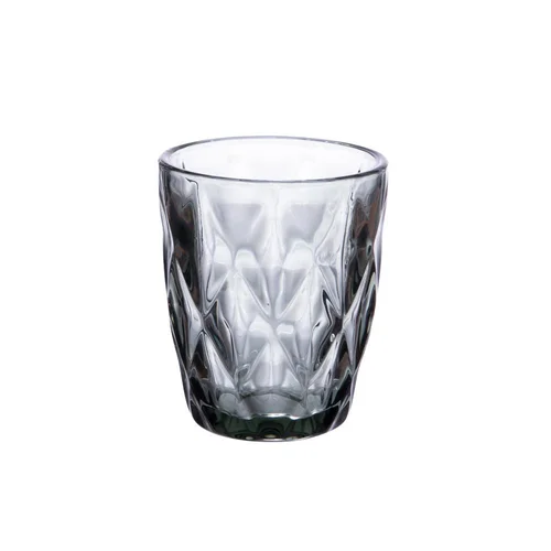 Utile pour l’extérieur:Gobelets en verre gris Diamond - 6 x 240 ml