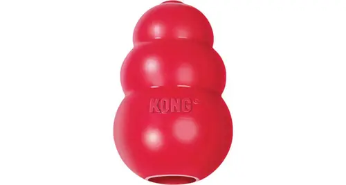 Pratique dehors：Jouet Chien Kong 7cm classic small rouge