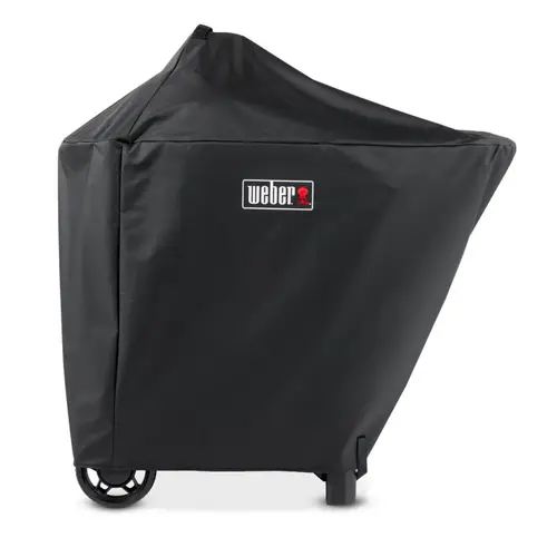 Bien pratique à l’extérieur：Housse en polyester noir pour barbecue Performer 57 Weber – 119 x 71 x 117 cm