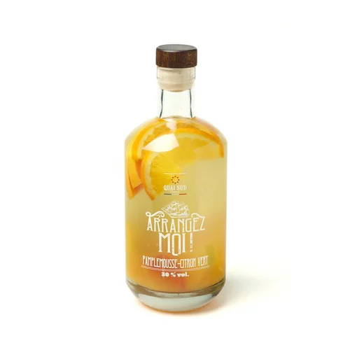 Qualité au jardin:Rhum arrangez moi pamplemousse, orange et citron vert 70 cl