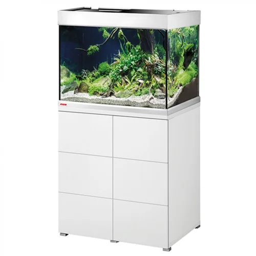 Jardin & déco:Aquarium blanc brillant, Proxima 175 LED classique - EHEIM AQUARIUM- 175L