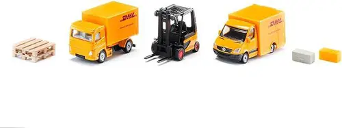 À avoir au jardin：Voiture pour enfant coffret cadeau DHL coloris multicolore Blister Siku