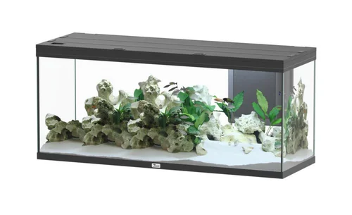 Qualité au jardin:Aquarium coloris noir Aquatlantis Volga LED 2.0 450 L - 152 x 52 x 67 cm