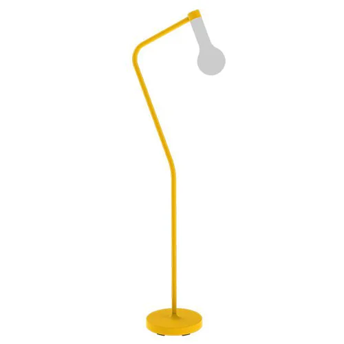Jardin facile:Pied Aplo coloris orange en aluminium Fermob - 34 x 138 cm