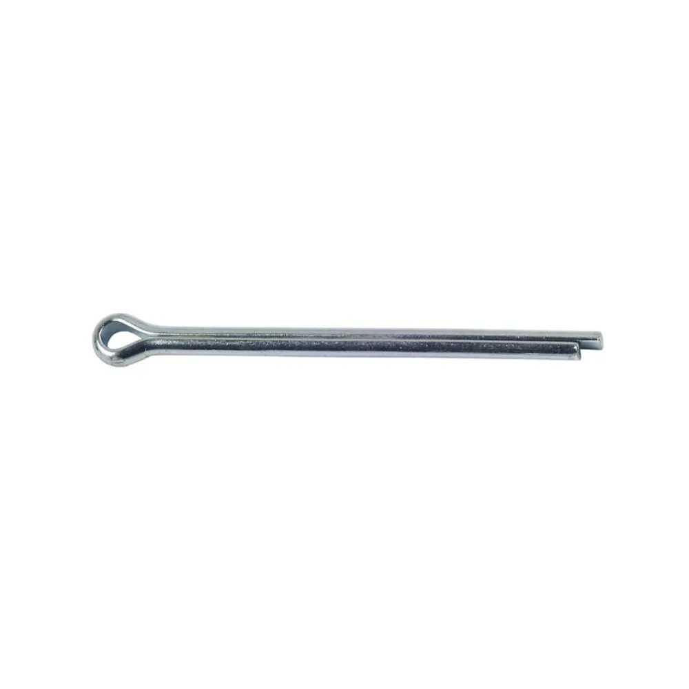 200 Goupilles Fendues D. 1 × 20 mm – DIN 94, Zingué blanc, D-Work
