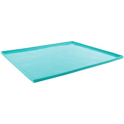 Plaque à génoise en polypropylène 41x35 cm (Bleu Vert)