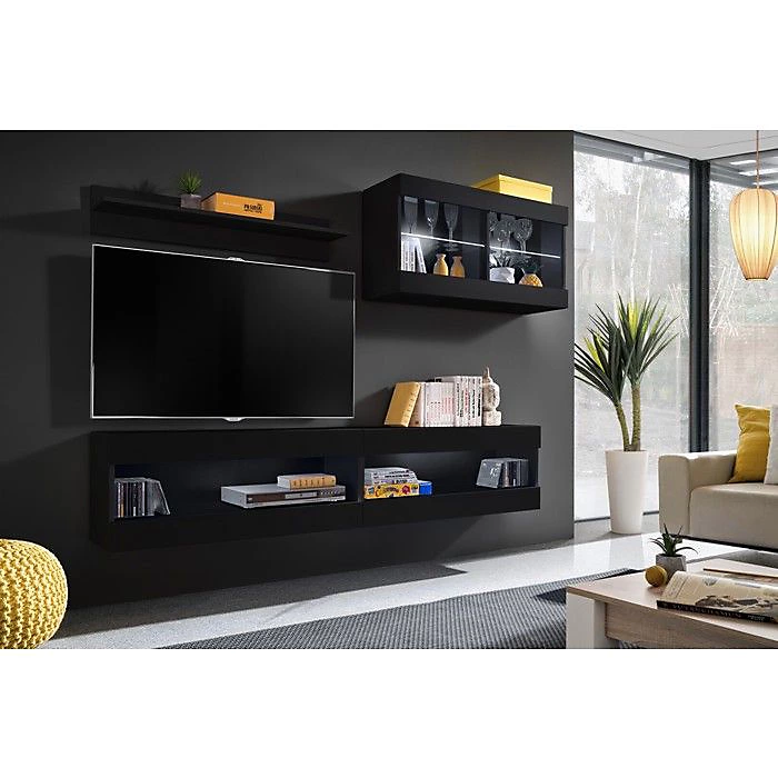 Ensemble Komodee TIVOLI SET6 Espace ouvert Noir 35 × 200 × 195 cm
