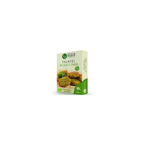 Espace vert malin:Falafel pois chiche/épinards Vegaïa - 160 g (6 pièces)