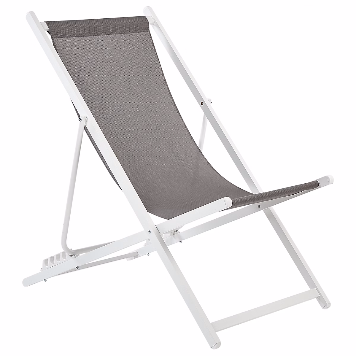 Salon et mobilier de jardin – Chilienne pliante LOCRI II Métal Gris