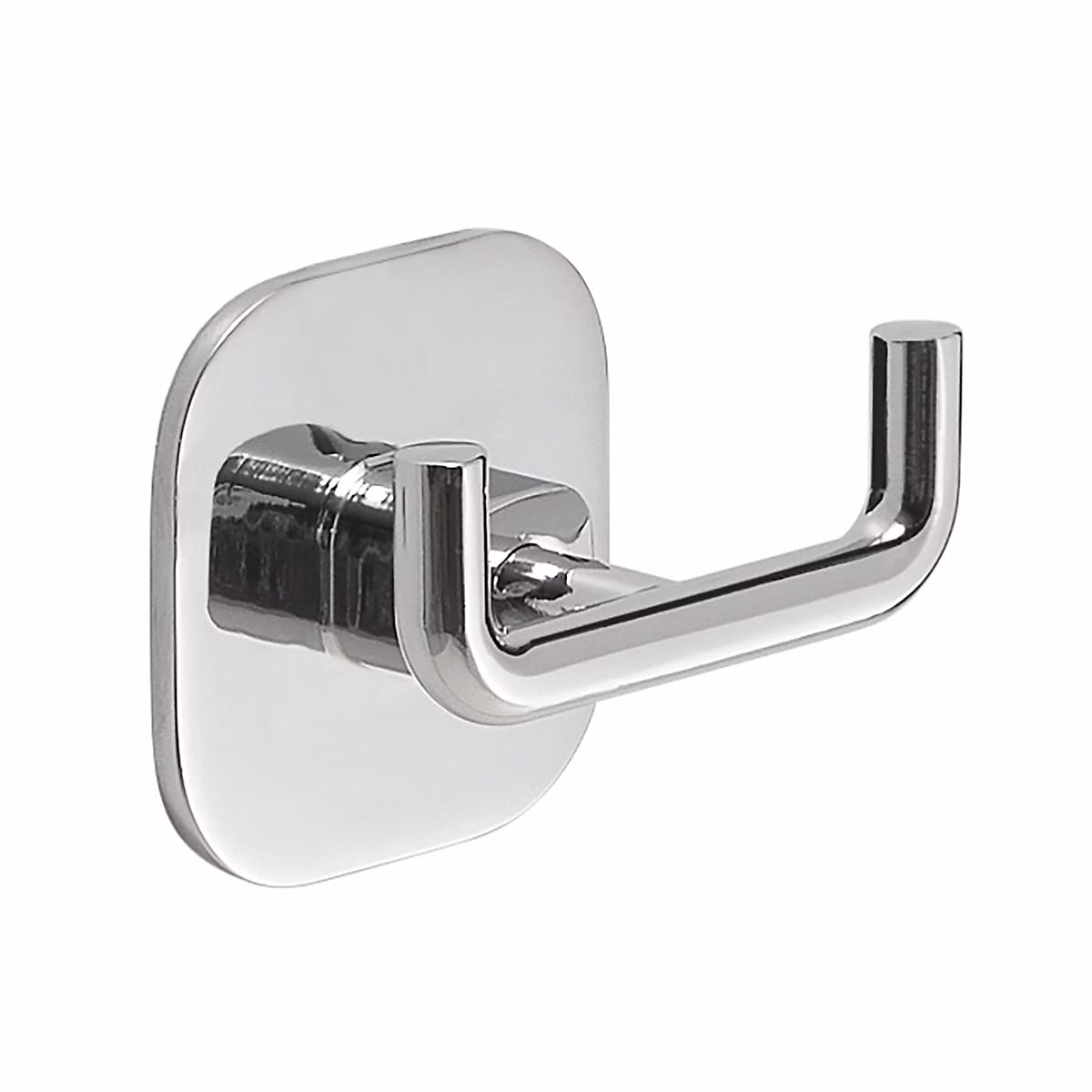 Accessoires de salle de bains – Cintre Double Pour Serviettes Ou Peignoirs Acier Inoxydable Chrome Timo