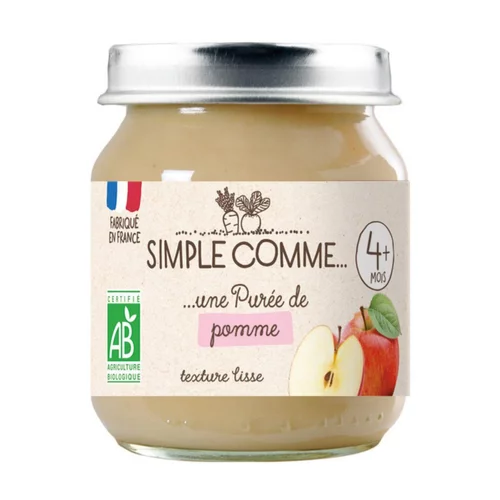 Pour vos jardins：Pot pomme bio Simple Comme - 125g
