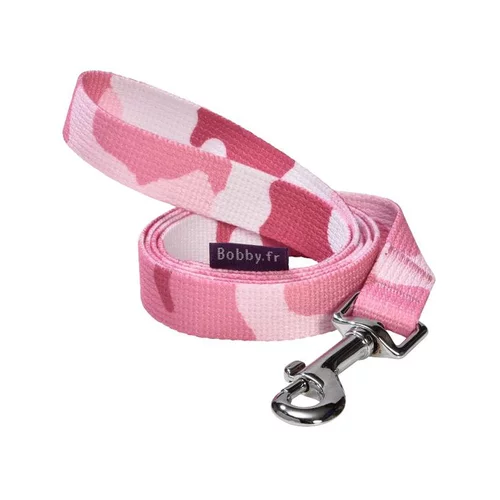 Bien pratique à l’extérieur:Laisse camouflage rose taille XS