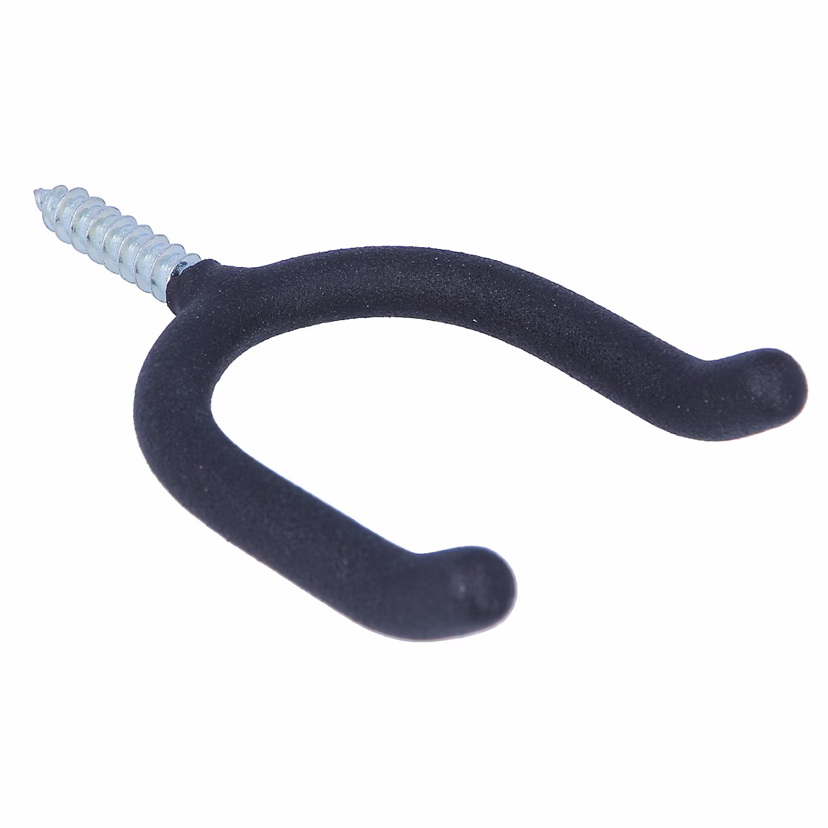 AMIG – Crochet multi-usage 773, 130 × 75 × 10 mm, Acier, Noir