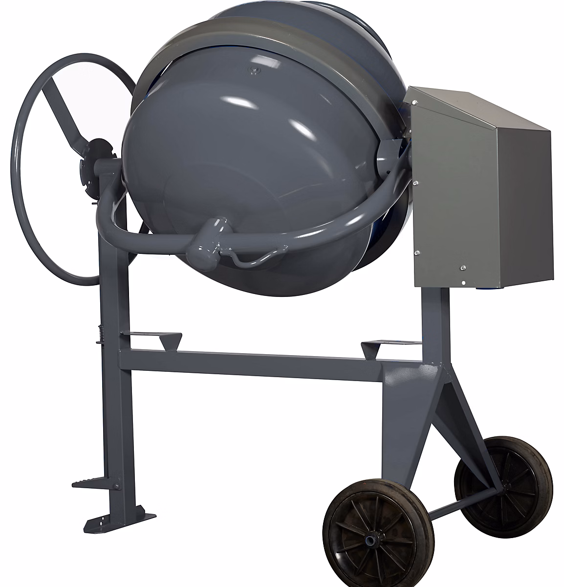 Bétonnière Semi | PRO Electrique – Cuve 145 litres