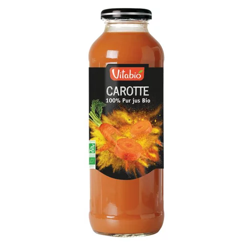 L’allié du jardin:Jus de carotte bio 50 cl