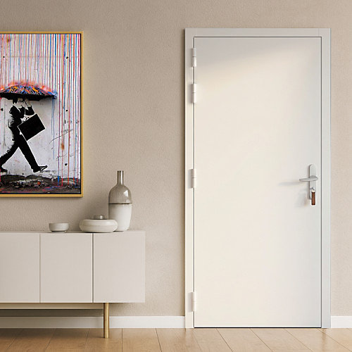 Bloc porte palière 30dB coupe-feu EI30 -PAL30- 204 × 83 cm huisserie 66 × 54 poussant droit