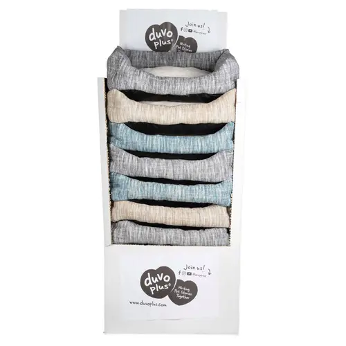 Pour tous vos besoins jardin：Couchage pour chien coloris multicolore corbeille rectangulaire Duvoplus - 60 x 45 x 16 cm