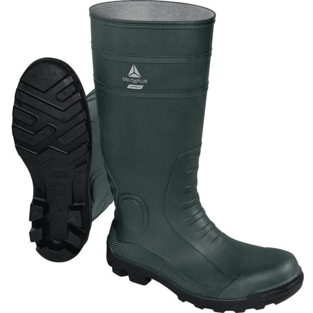 Delta Plus Botte de sécurité PVC COPPER S5 SRA vert P47 DELTA PLUS COPPES5VE47 – Matériel de jardin